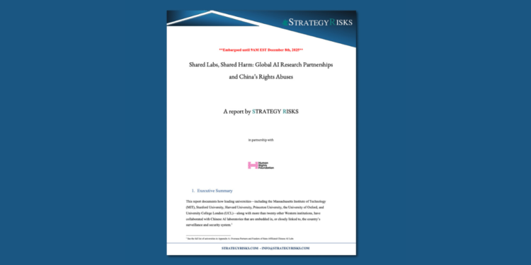 Elite US universities linked to Chinese surveillance driving Uyghur genocide, report finds